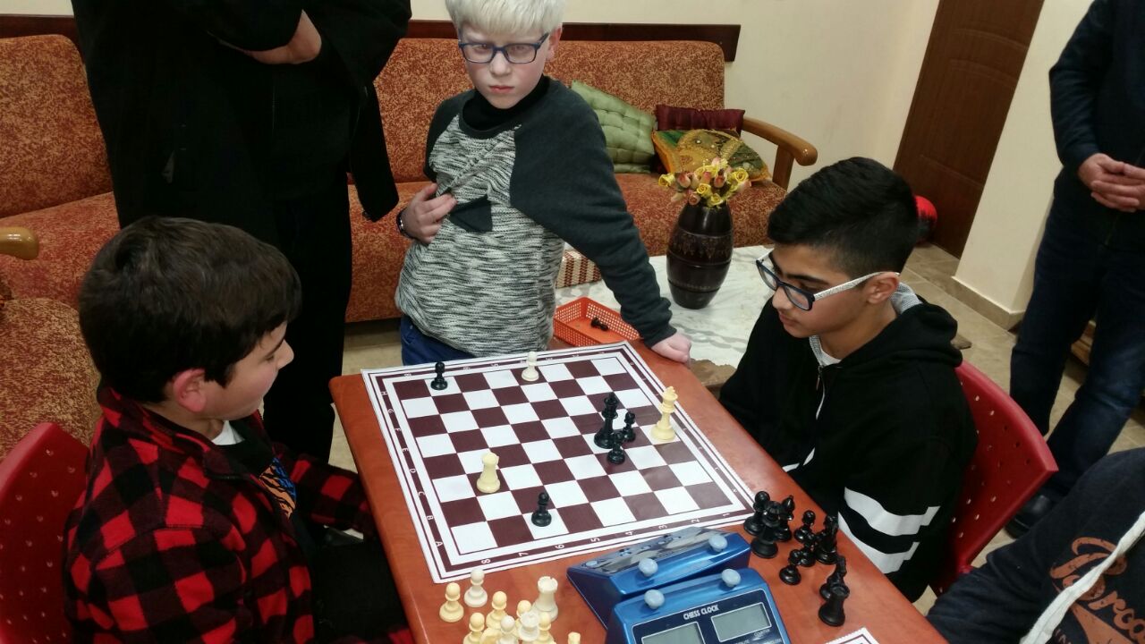 المشتركين في دوري الشطرنج