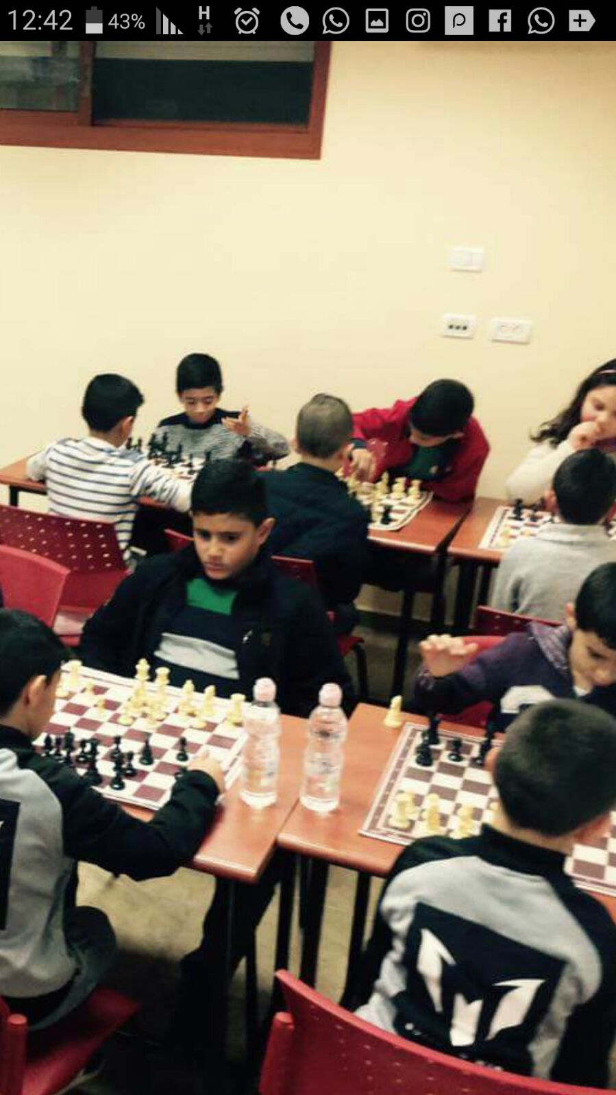 طلاب الشطرنج جيل ثالث/رابع/ خامس