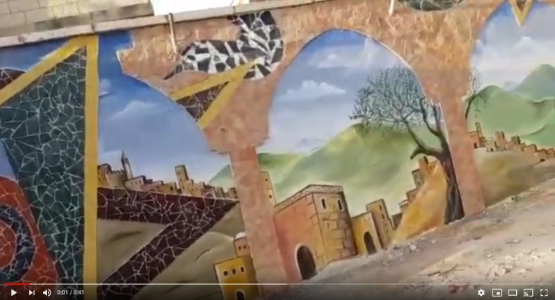 مستمرون بمشروع جداريات ابوسنانيه